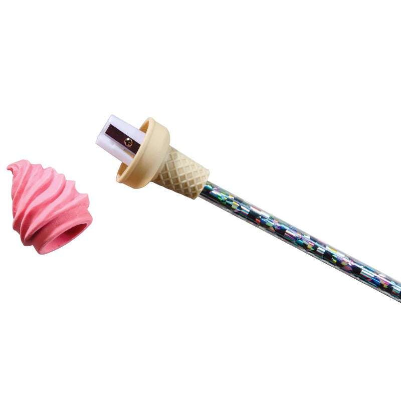Geddes Raymond Geddes Ice Cream Shoppe Scented Erasers For Kids & Sharpener (Pack of 24) - Image 5